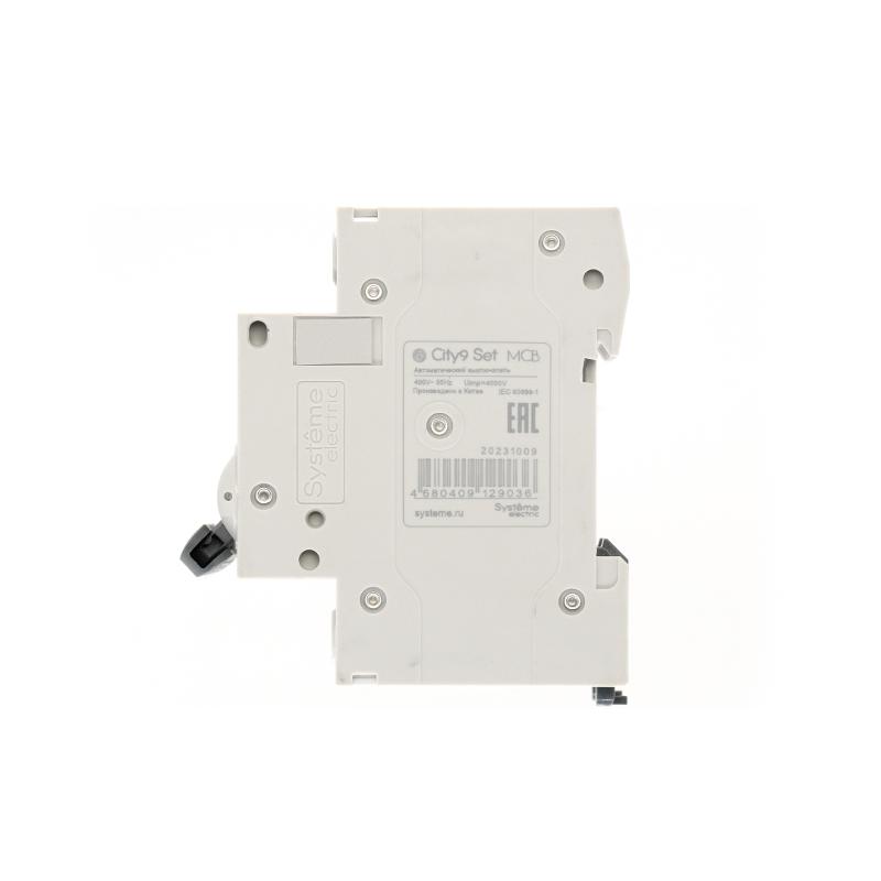 Выключатель автоматический трёхполюсный 32A C 6kA City9 | C9F36332 |Systeme Electric — миниатюра 3