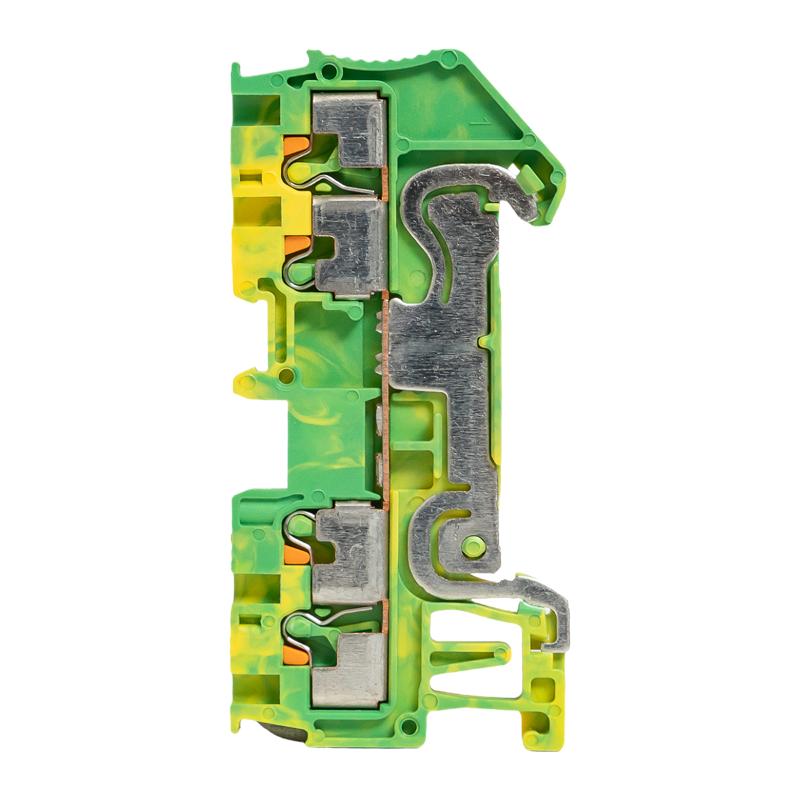 Клеммная колодка пружинная 1.5 Push-in 4 вывода земля| PIT-1,5-4-pe | EKF — миниатюра 6