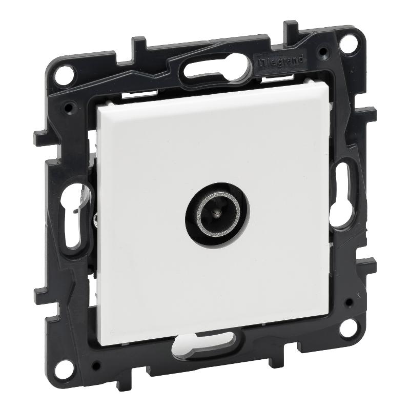 STRUCTURA Розетка TV проходная белый| 764270| Legrand — Legrand