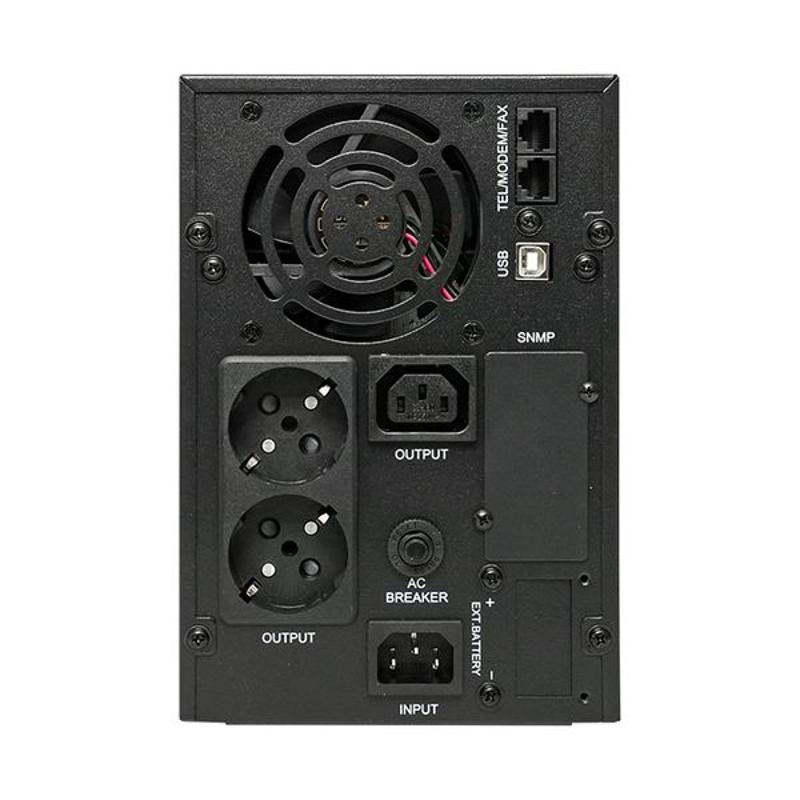 Источник Бесперебойного Питания Линейно-интерактивный E-Power PSW 600 2000 ВА PROxima, напольный, c АКБ 3 х 12В_9 Ач | PSW-620TB | EKF — миниатюра 9