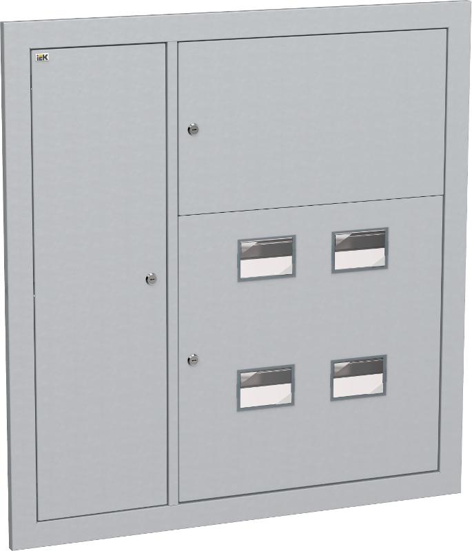 Корпус метал. ЩЭ-4-Э 36 IP31 (слабот. отсек слева) LIGHT  | IND-MKM43-04-31-E-L | IEK — IEK (ИЭК)