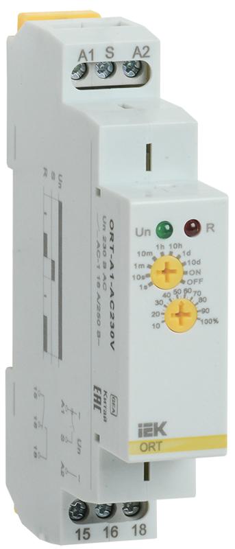 Реле задержки включения ORT. 1 конт. 230 В AС  | ORT-A1-AC230V | IEK — IEK (ИЭК)