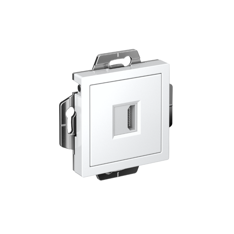 AtlasDesign Белый Розетка HDMI, тип А-А, механизм | ATN000180 | SE — миниатюра 1