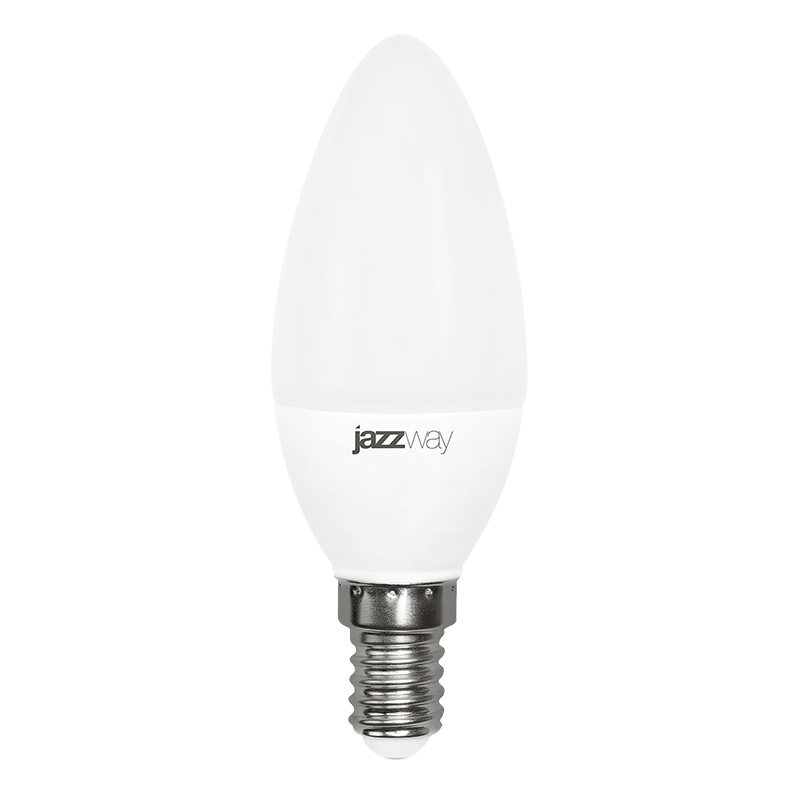 Лампа светодиодная LED 5Вт E14 220В 4000К PLED- ECO-C37 свеча | 1036865A | Jazzway — миниатюра 1
