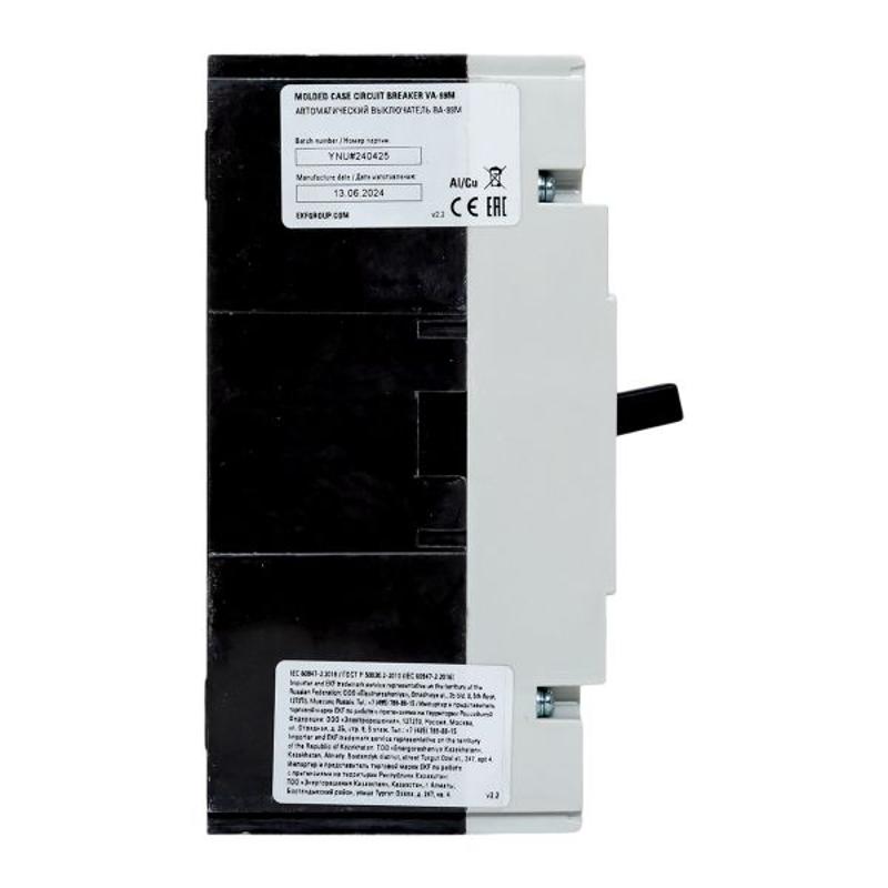 Выключатель автоматический ВА-99М 250/225А 3P 25кА EKF Basic | mccb99-250-225m | EKF — миниатюра 8
