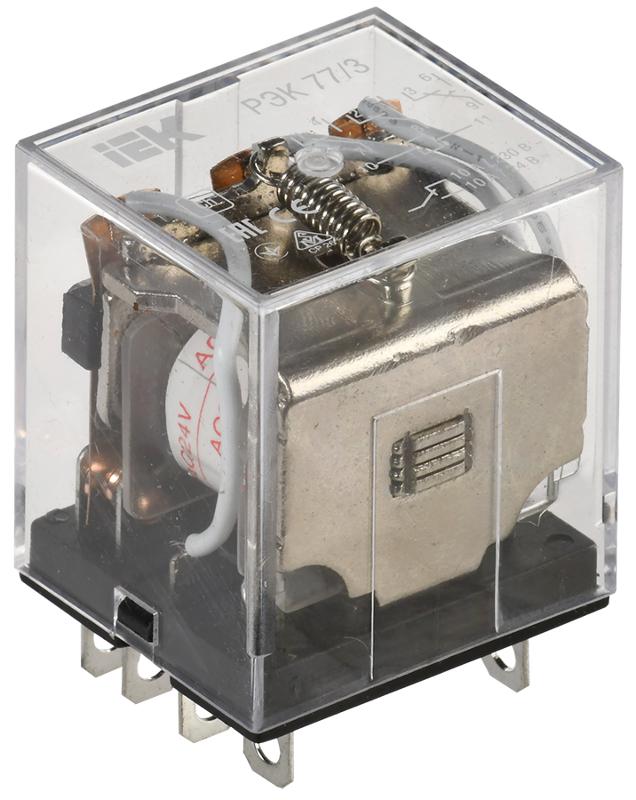Реле РЭК77/3(LY3) 10А 24В АC  | RRP10-3-10-024A | IEK — IEK (ИЭК)