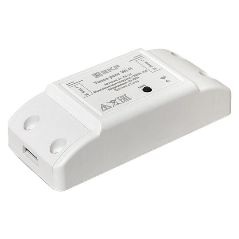 Умное реле 10А Wi-FI  Connect |ss-10a-wf| EKF — миниатюра 17