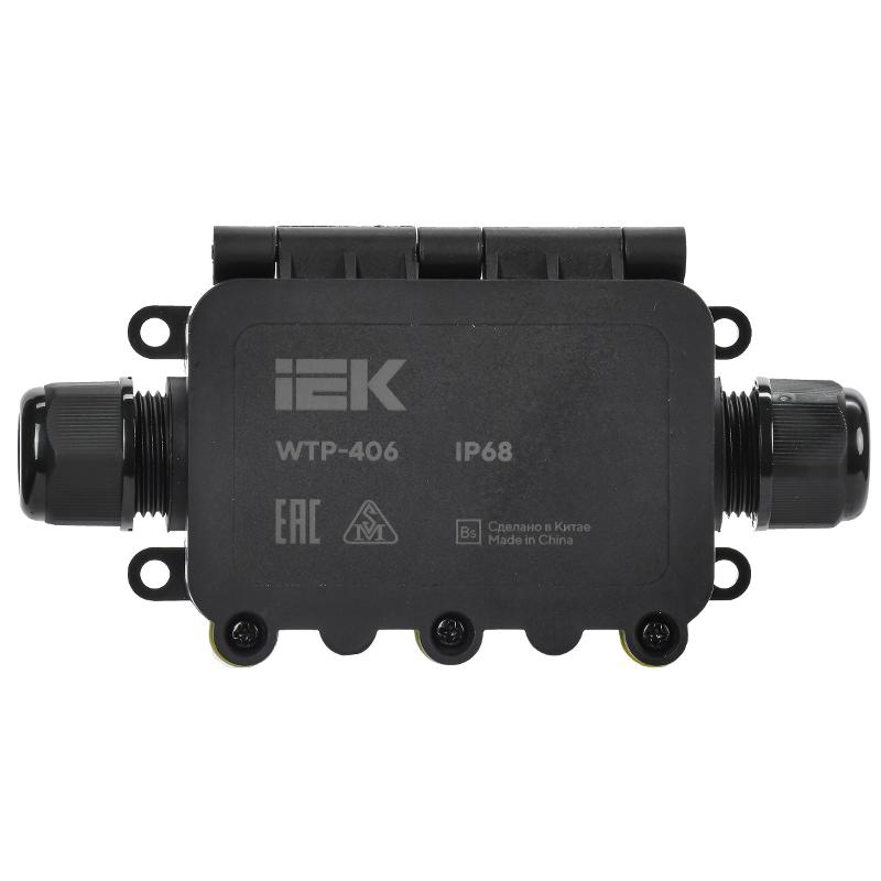 Коробка распред. герметичная WTP-406 2 ввода IP68 | UWB10-I-450-40-02-68 | IEK — миниатюра 2
