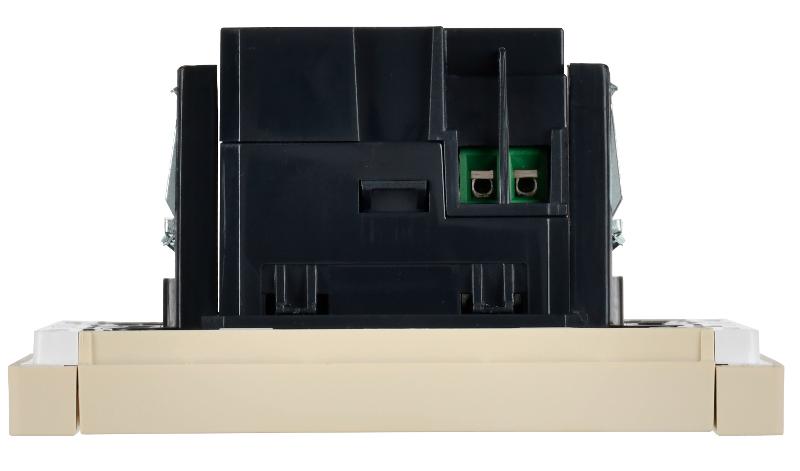 FORTE&PIANO Розетка USB A+A 3,1А FP449 ваниль | FP-U21-D31-K10 | IEK — миниатюра 4