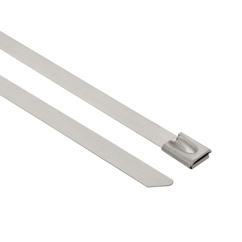 Хомут AISI 316 из нержавеющей стали, 4.6x150 (100 шт.) FlexLock PROxima|plc-fl-tss-316-4.6x150|EKF — миниатюра 2