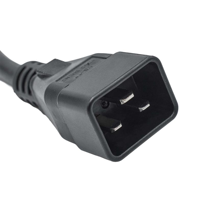 Кабель питания IEC 60320 С19 - IEC 60320 C20 - 0.5м | R5CORD9005 | DKC — миниатюра 3