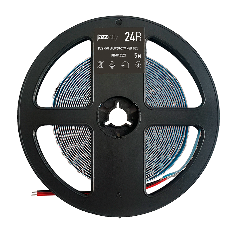 Лента светодиодная PLS PRO RGB 5050/60-24V IP20 5m | .5033979 | JAZZWAY — миниатюра 3
