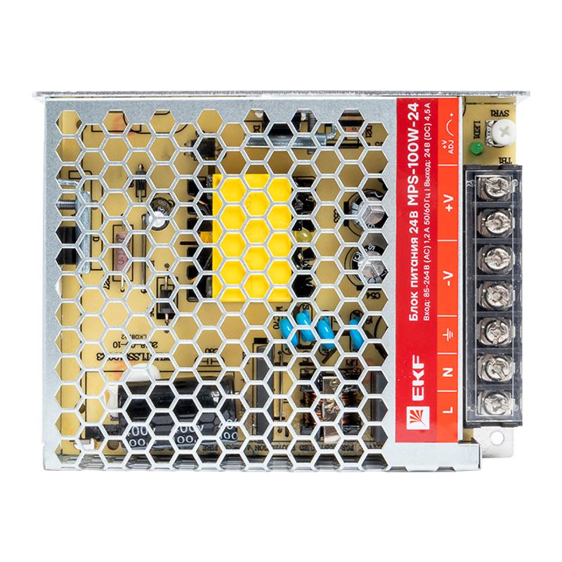 Блок питания 24В MPS-100W-24 EKF Proxima |  mps-100w-24 |  EKF — миниатюра 2