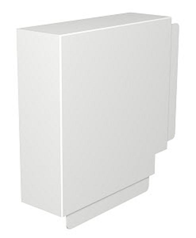 Крышка плоского угла кабельного канала WDK 80x210 мм (ПВХ,светло-серый) (WDK HF80210LGR) | 6183530 | OBO Bettermann — миниатюра 2