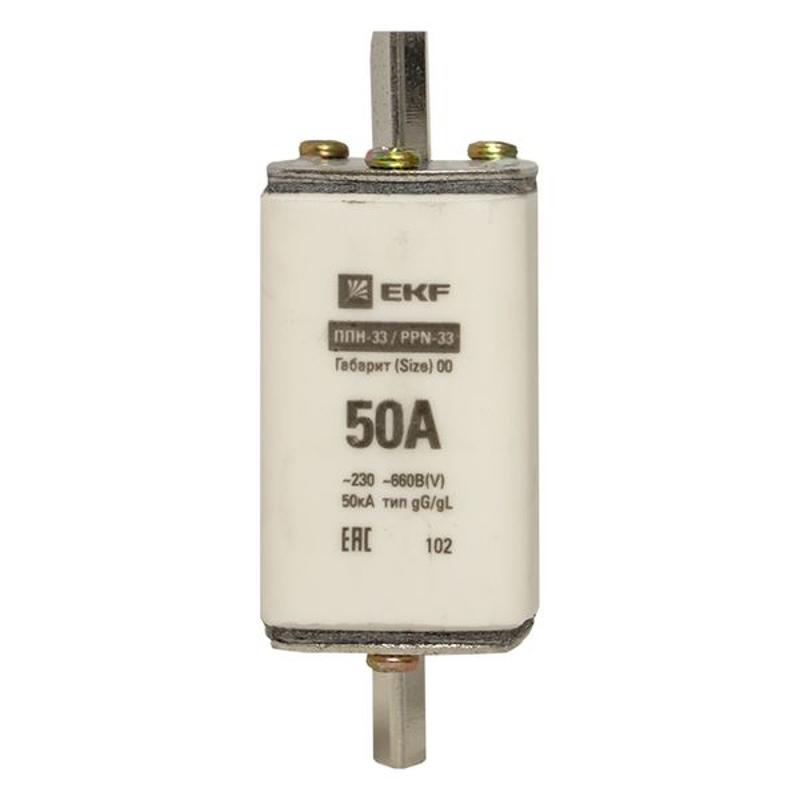 Плавкая вставка ППН-33 160/ 50А габарит 00 | fus-33/160/50 | EKF — миниатюра 11