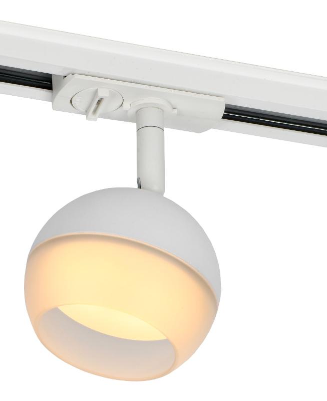 Светильник 4118 декоративный трековый поворотный GX53 белый  | LT-USB0-4118-GX53-1-K01 | IEK — миниатюра 2