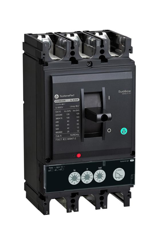 АВТ.ВЫКЛ SYSTEMEPACT CCB400 150KA 3P3D S2.2 250A РЫЧАГ | SPC400L25023L3DF | Systeme Electric — фото 1 | Sento