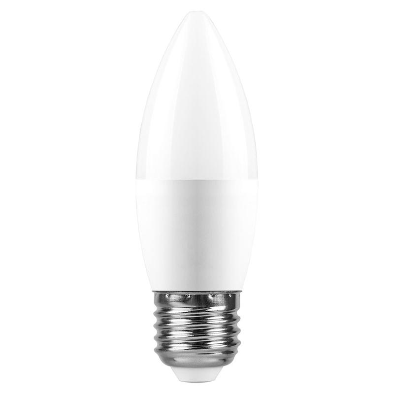 Лампа светодиодная LB-770 (11W) 230V E27 6400K свеча | 25945 | FERON — миниатюра 2