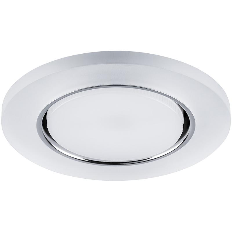 Светильник потолочный встраиваемый под лампу GX53 CD5020 20LED*2835 SMD 4000K, 15W GX53, без лампы, белый матовый круг | 32659 | FERON — Feron