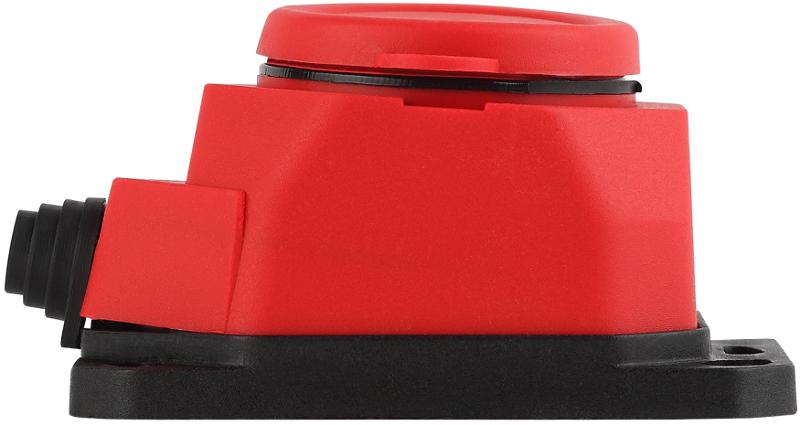 K-1e-RED-IP44 ЭРА Колодка каучуковая с/з 1гн 16A IP44 красная | Б0044550 | ЭРА — миниатюра 4