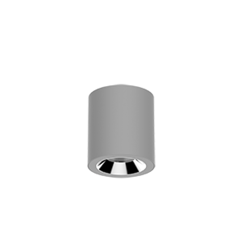 Светильник светодиодный DL-02 Tube накладной 100*110 12W 4000K 35° RAL7045 серый муар | V1-R0-H0113-20000-2001240 | VARTON — фото 1 | Sento
