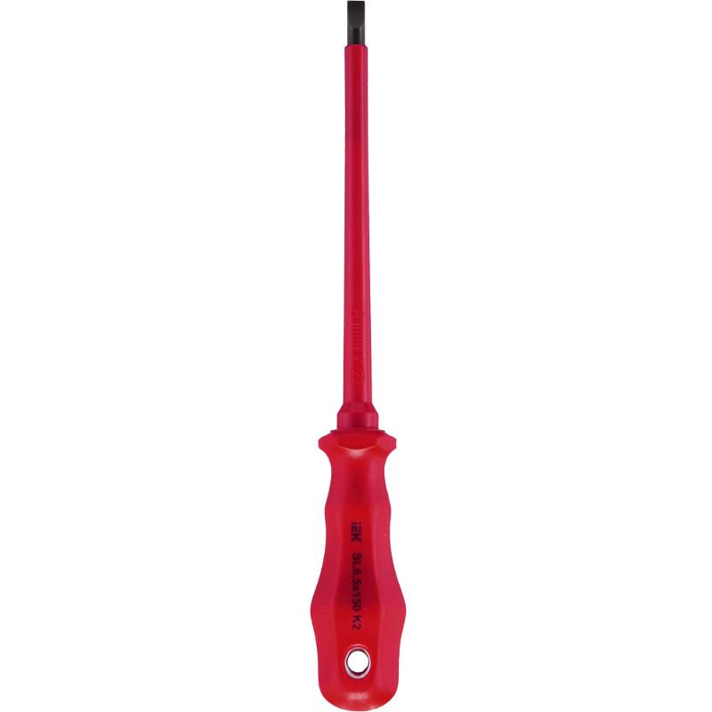 Отвертка диэлектрическая SL6,5х150 K2 ARMA2L 3 | A2L3-SC30-K2-SL-65-150 | IEK — миниатюра 4