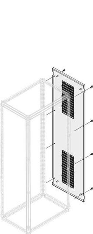 Панель бок.вент.IP30 H=1800мм W/D=500мм|1STQ007632A0000 | ABB — ABB