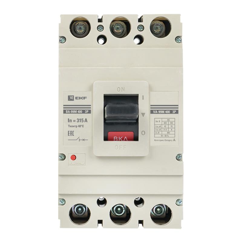 Выключатель автоматический ВА-99М 400/315А 3P 42кА EKF Proxima | mccb99-400-315m | EKF — миниатюра 4