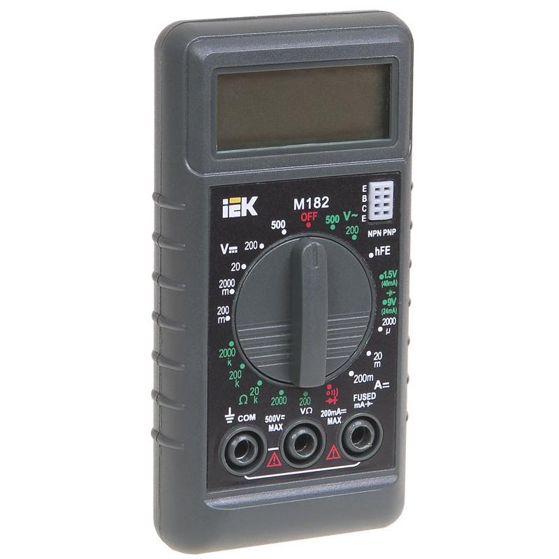 Мультиметр цифровой Compact M182  | TMD-1S-182 | IEK — миниатюра 3