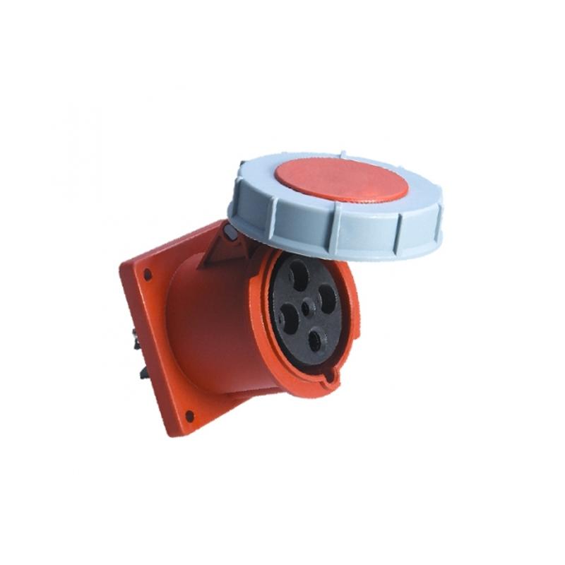 Розетка стационарная внутренняя 3442 3Р+РЕ 125А 380В IP67 EKF PROxima | ps-3442-125-380 | EKF — миниатюра 1