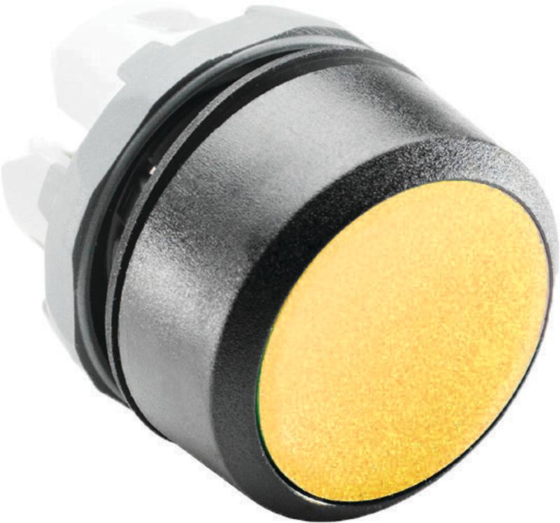 Кнопка MP1-10Y желтая (только корпус) без подсветки без фиксации | 1SFA611100R1003 | ABB — ABB