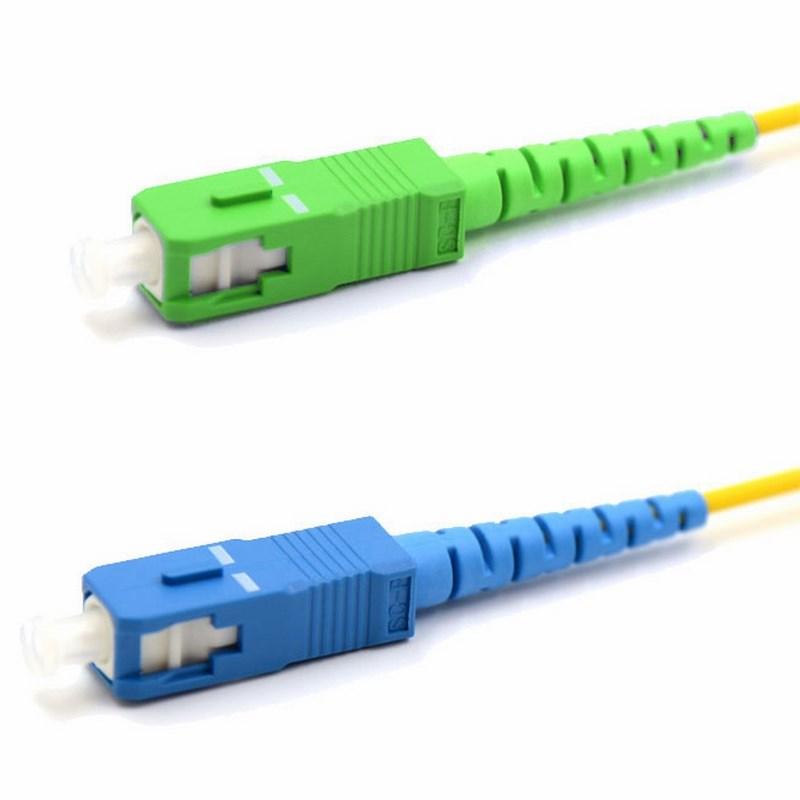 Патч-корд оптический переходной (SM), 9/125 (OS2), SC/APC-SC/UPC, (Simplex), LSZH, 5м | 50-2053 | REXANT — REXANT