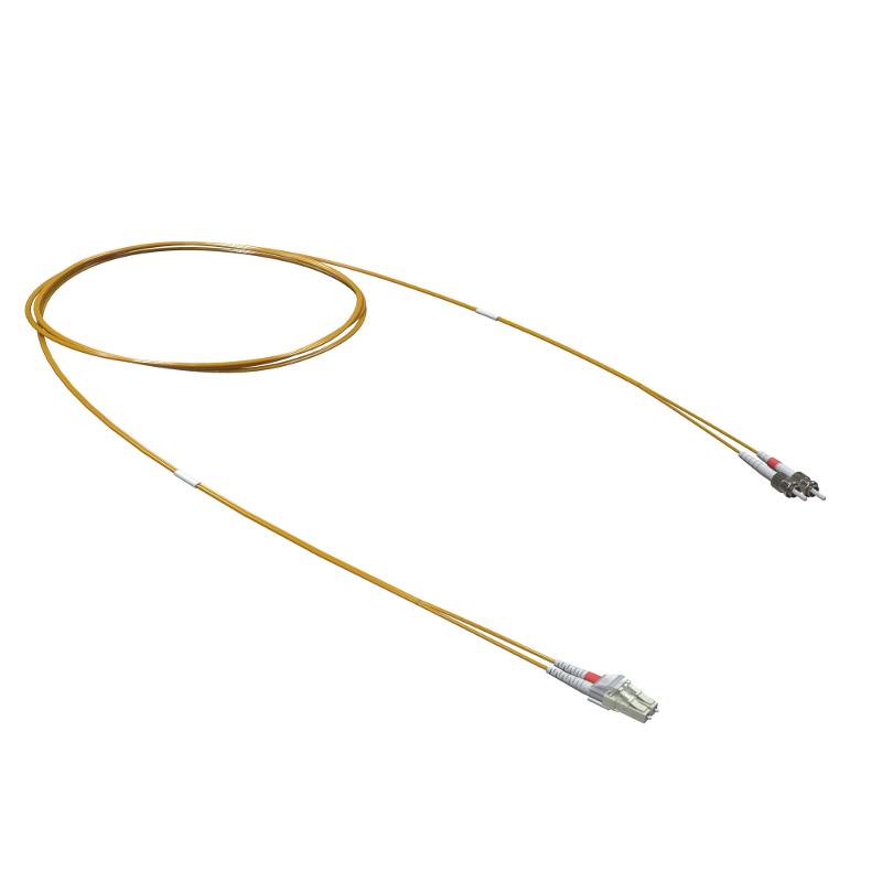 Оптический коммутационный шнур переходной Duplex LC-UPC/ST-UPC, 50/125 OM2, 3 м | RNPC50DSL3 | DKC — фото 1 | Sento