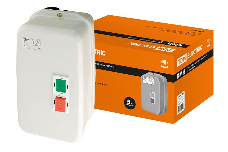 Контактор КМН46562 65А в оболочке  Ue=380В/АС3 IP54  | SQ0709-0016 | TDM — TDM ELECTRIC
