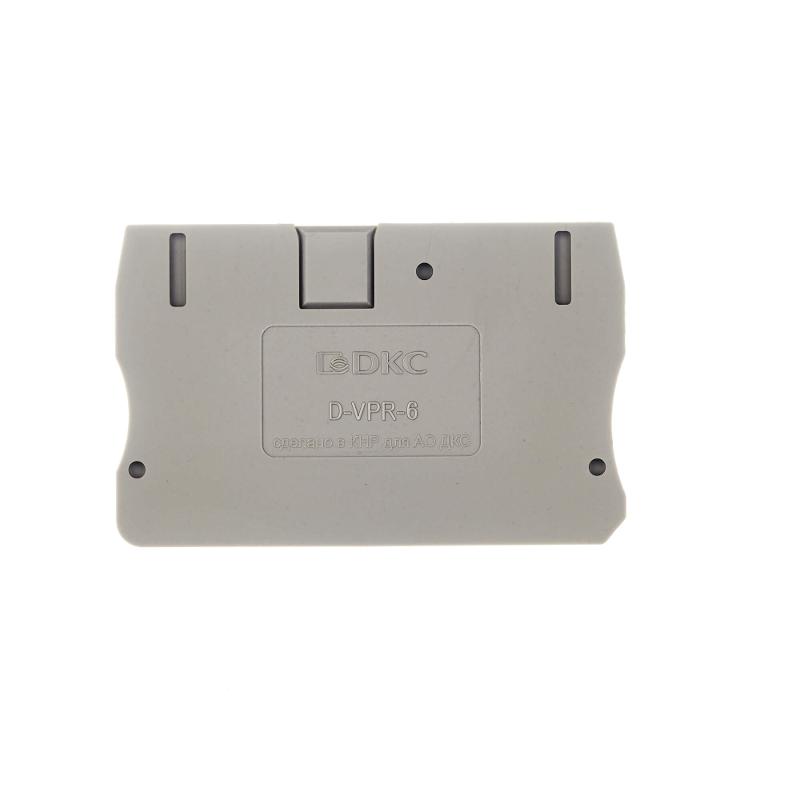 Изолятор торцевой для клеммы VPR-6 | D-VPR-6 | DKC — DKC (ДКС)