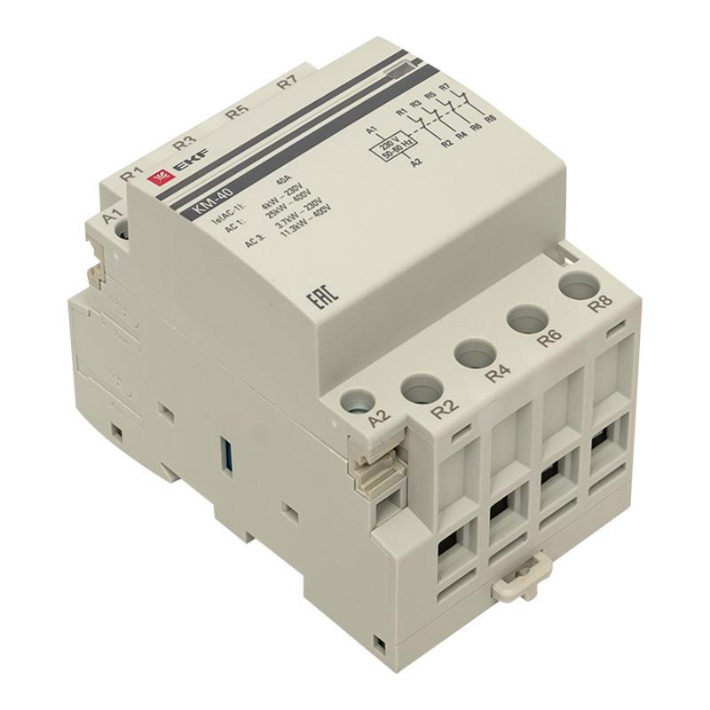 Контактор модульный КМ 40А 4NC (3 мод.) PROxima| km-3-40-04 | EKF — миниатюра 6