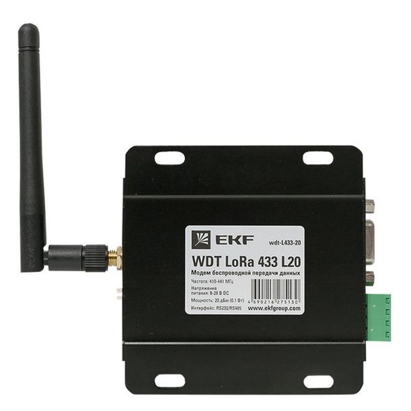 Модем беспроводной передачи данных WDT LoRa 433 L20 PROxima | wdt-L433-20 | EKF — миниатюра 15