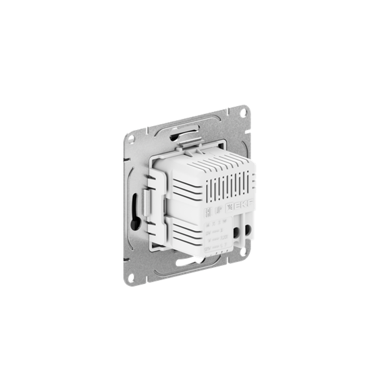 Механизм розетки USB-С, быстрая, чёрная Эпика EKF | UP1-SOB-USBCF | EKF — миниатюра 4