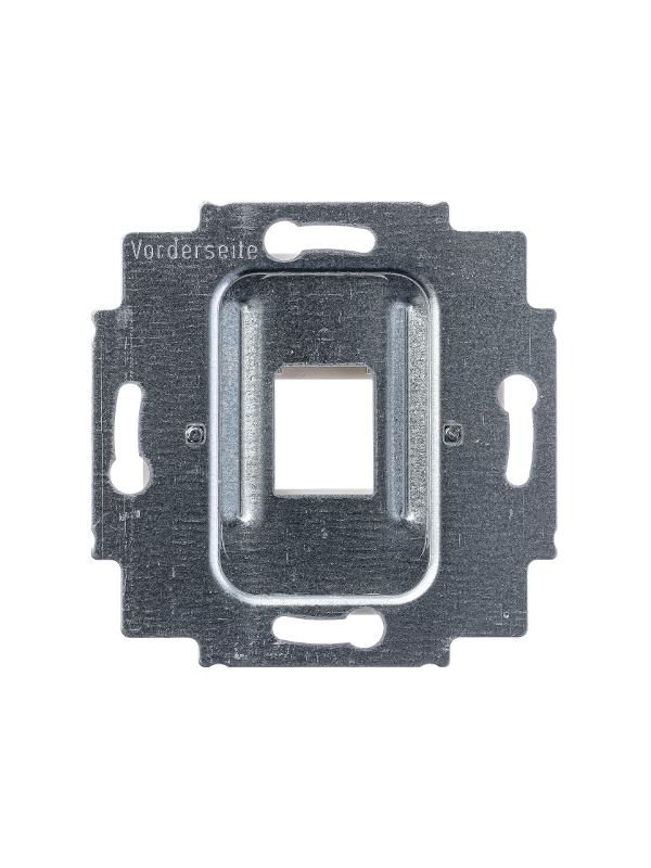 ABB Basic 55 Альп. белый Плата центральная 1-я для коммуникац розеток 0210, 0211 и 0219 | 1753-0-0213  | 2CKA001753A0213 | ABB — миниатюра 3