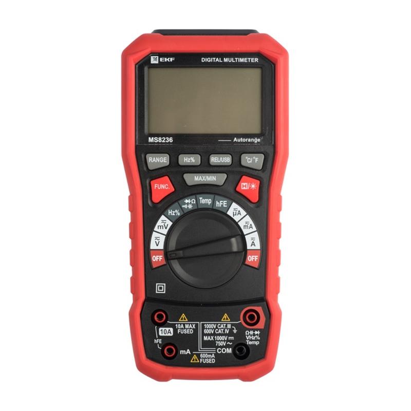 Мультиметр цифровой MS8236 EKF Professional|In-180701-pm8236|EKF — миниатюра 3