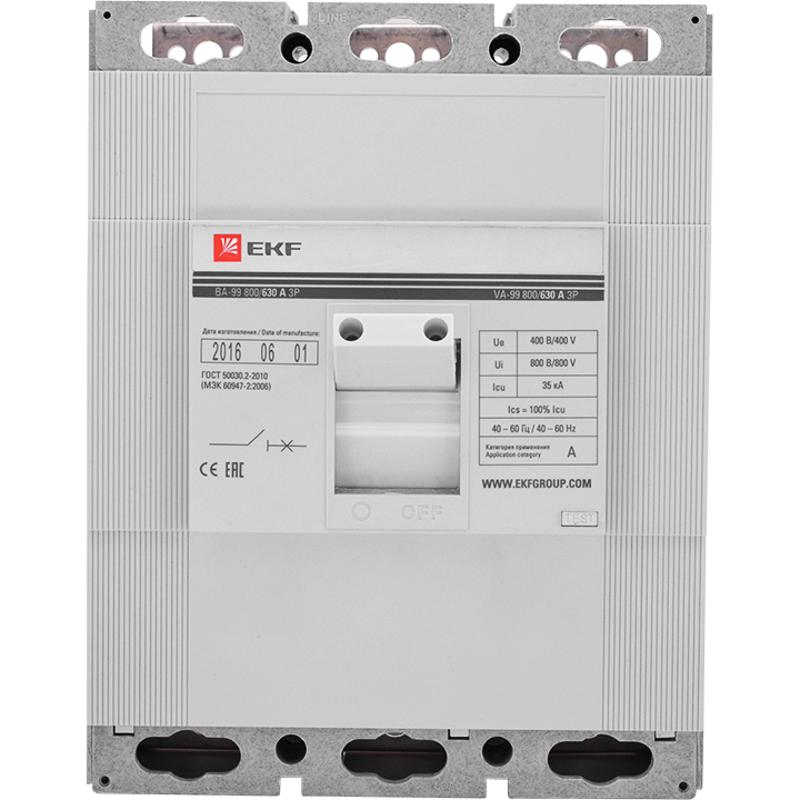 Выключатель автоматический ВА-99 800/1000А 3P 35кА EKF PROxima | mccb99-800-1000 | EKF — миниатюра 4