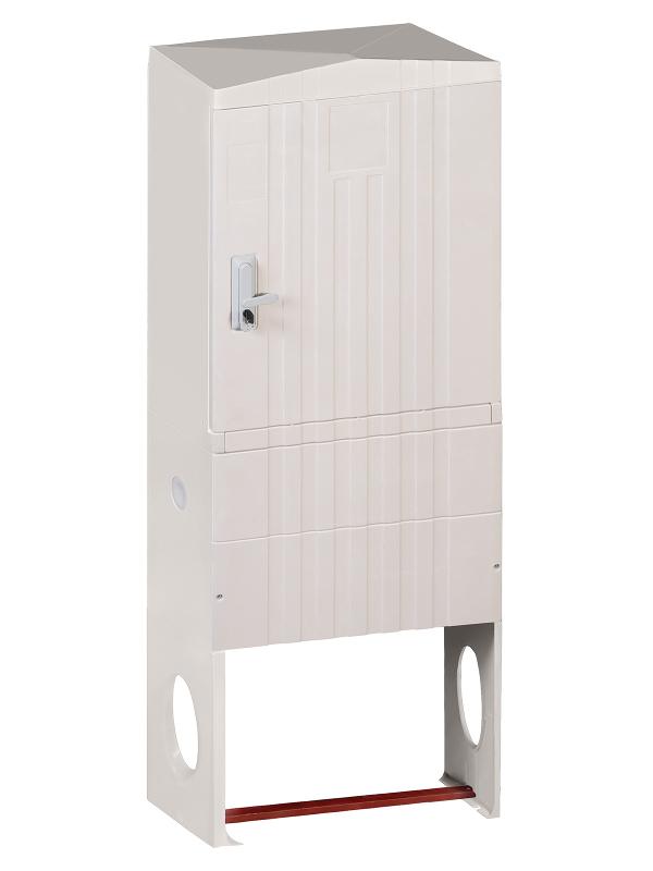 Шкаф с цоколем, полиэстер. ШЭ-01, GRP, IP54, IK10, от -50 до +70 °С, (600х1770х320) | SQ0927-0001 | TDM — фото 1 | Sento