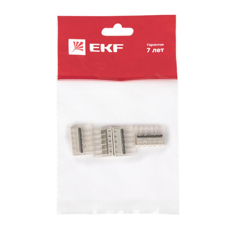 Клемма СМК 2273-245 (с пастой) 5 отверстий 0,5-2.5мм2 (4шт.) EKF PROxima | plc-smk-2273-245r | EKF — миниатюра 7