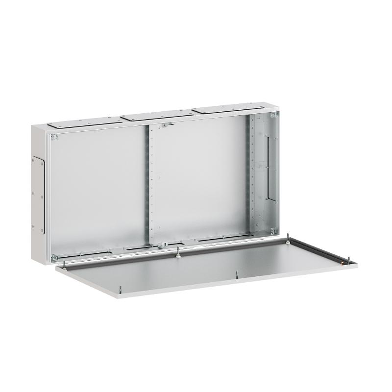 Корпус клеммный металлический SDE ВхШхГ 800x400x120 мм с фланцами | R5SDE8412F | DKC — миниатюра 2