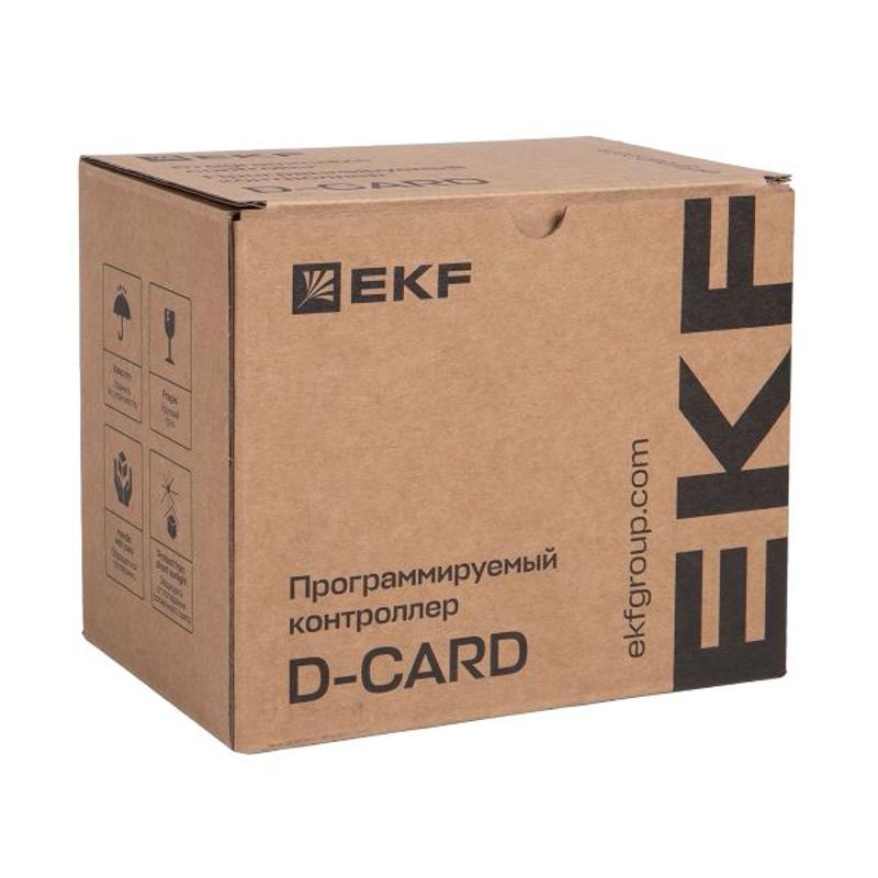 Контроллер программируемый логический (ПЛК) EC201S токоприемный D-CARD |PLC-EC201S-D-DCD | EKF — миниатюра 10