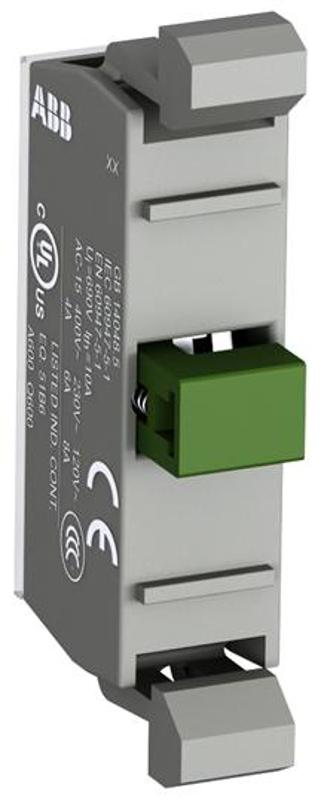 Контактный блок MCBL-01 фронтального монтажа 1НЗ | 1SFA611612R1001 | ABB — ABB
