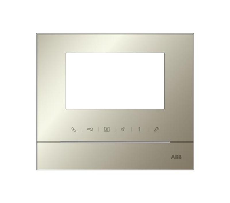 Рамка для абонентского устройства 4,3, золотой глянцевый | 52311FC-G | ABB — ABB
