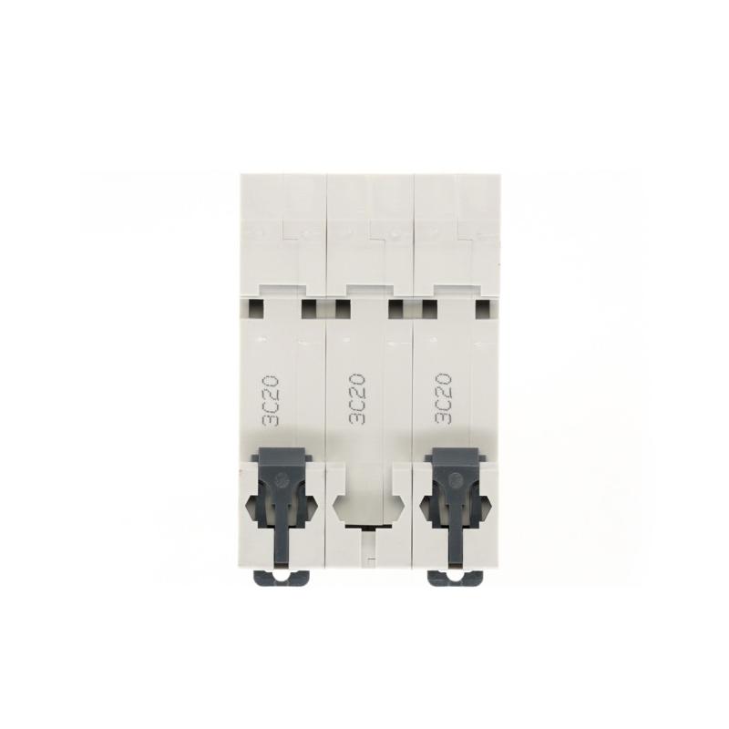 Выключатель автоматический трёхполюсный 20A C 6kA City9 | C9F36320 |Systeme Electric — миниатюра 2