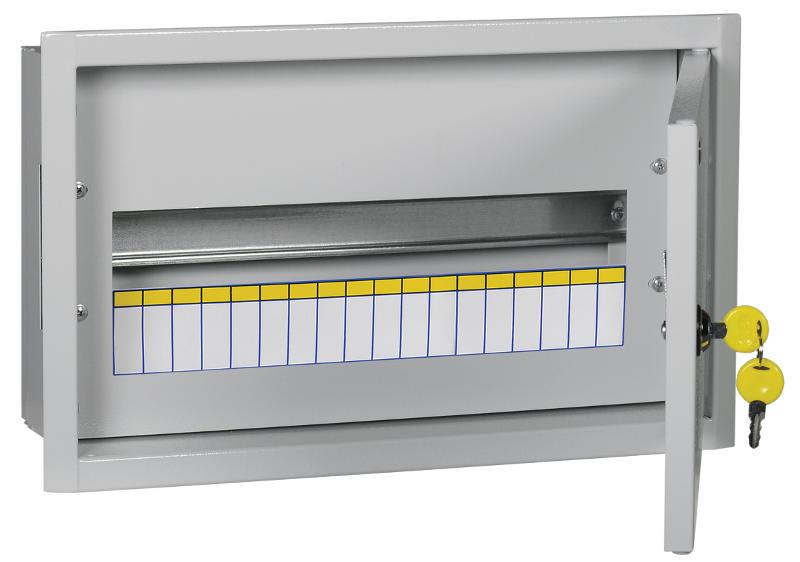 TITAN 3 Корпус металлический ЩРв-18 (265х440х120) IP31 | MKM14-V-18-30-T | IEK — IEK (ИЭК)