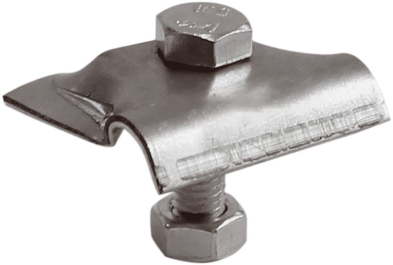 Зажим соединительный круглого проводника 8-10 мм, оцинк.|91071|Ezetek — Ezetek